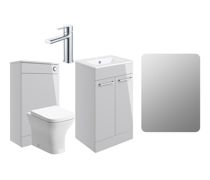 Bathroom Bundle | Volta 510mm F/S Furniture Pack w/Chrome Finishes