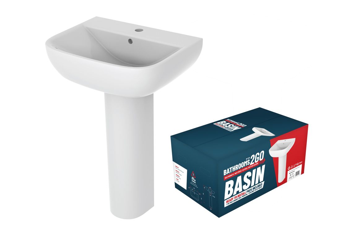 Bathroom Bundle | 2Go Full Suite w/900mm 2 Door Easy-Fit Quadrant & Tray