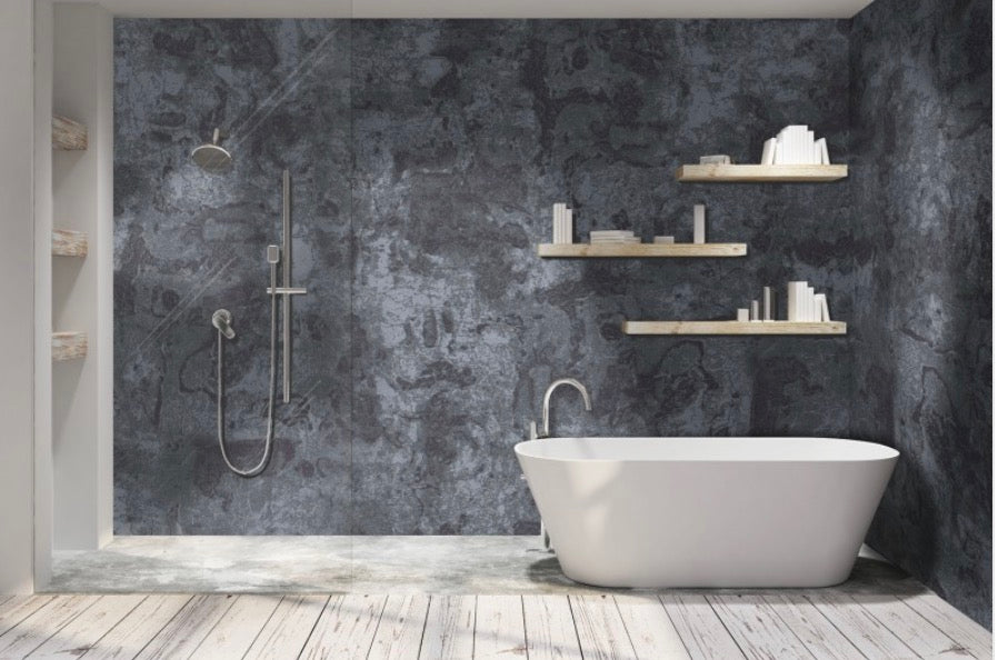 Cladworks Ply - Premium Range - Silver Cloud Marble Gloss