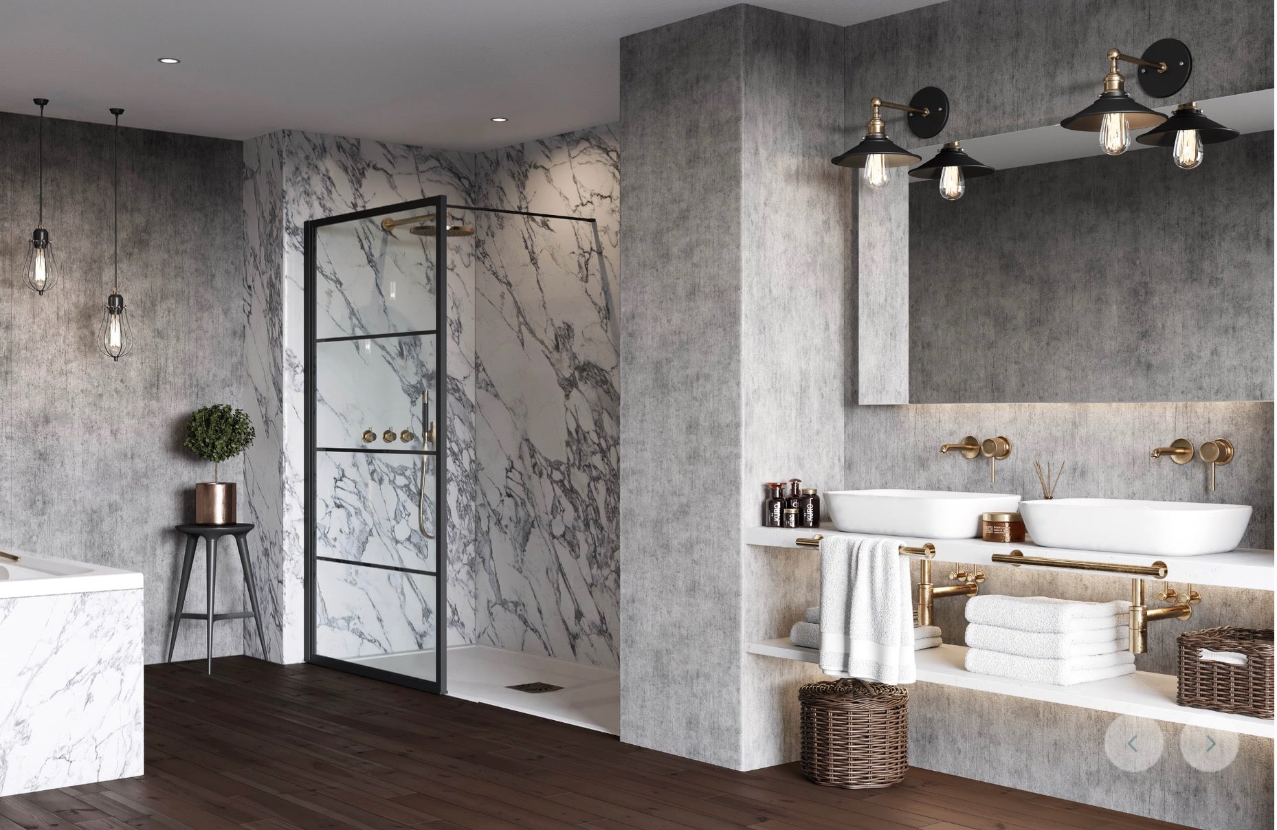 Wetwall Elite Marble Collection - Marmo Migliore | Matt