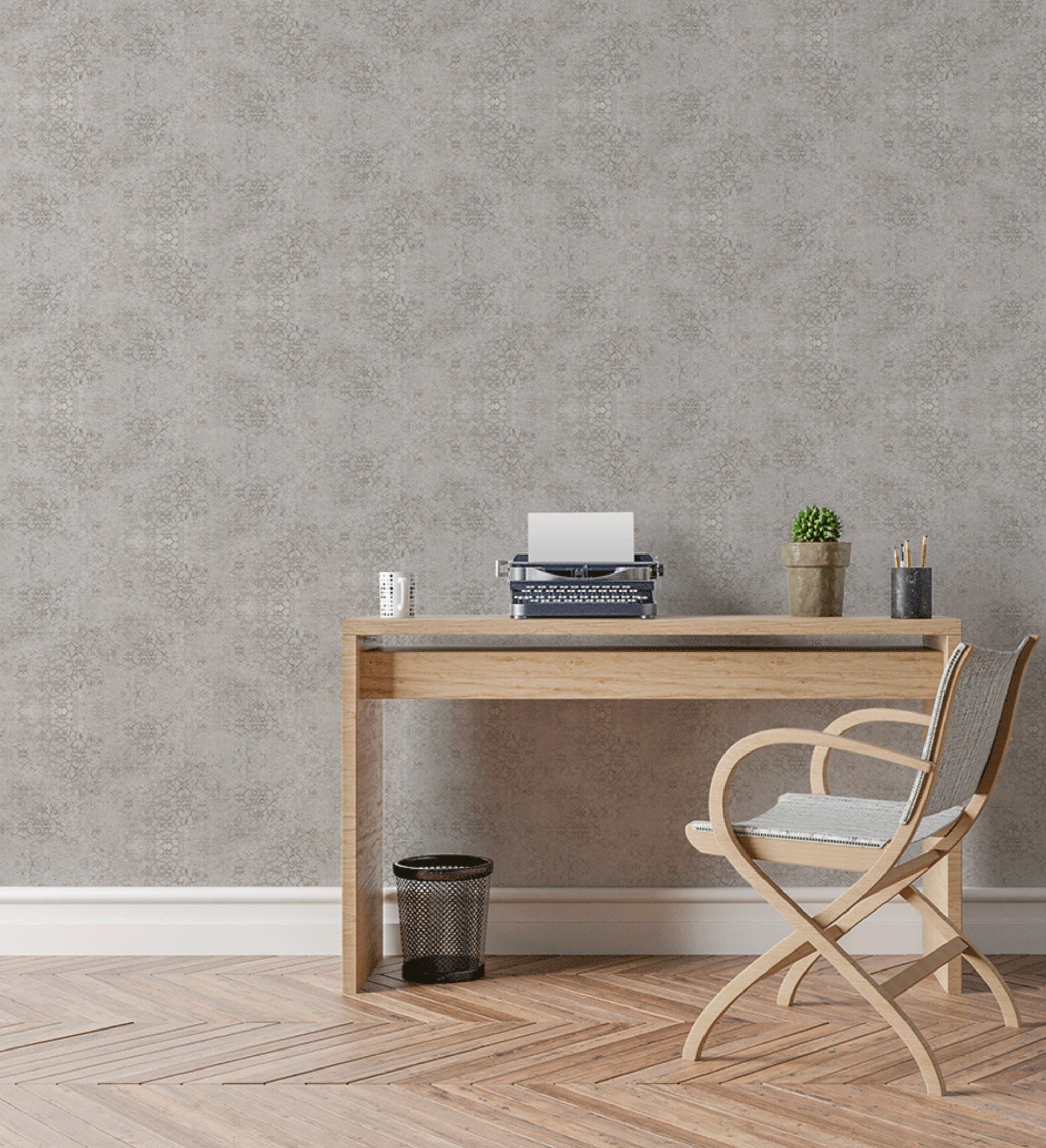 Decorwall Elegance Damask Range - Gilted Bronze