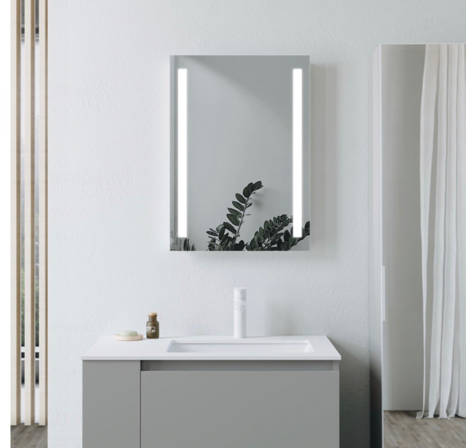 Marisol Rectangle Front-Lit LED Mirror