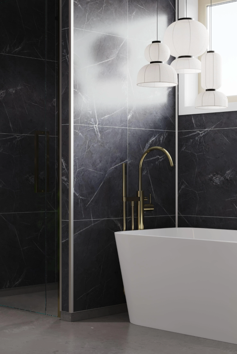 Fibo Marble Range | Black Marble