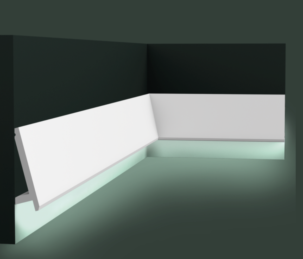 Ceiling Coving Lighting - Duropolymer SX179 Diagonal