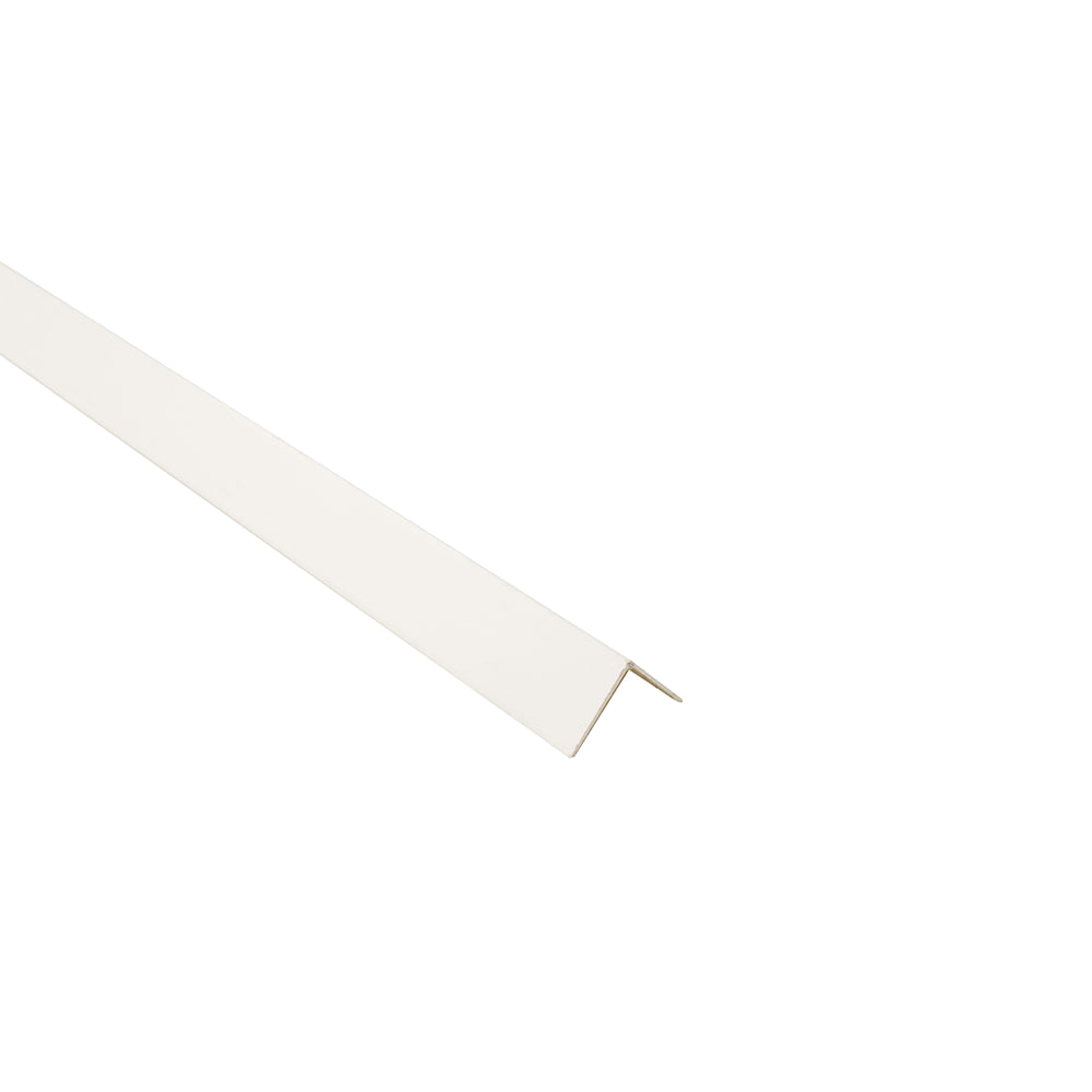 Plastic External Angle Trim 20 x 20mm - White
