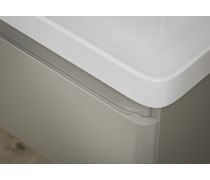 Bathroom Bundle | Cosmos 500mm Basin Unit & Rimless Close Coupled WC Pack - Matt Latte