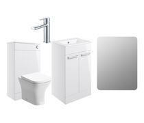 Bathroom Bundle | Volta 510mm F/S Furniture Pack w/Chrome Finishes