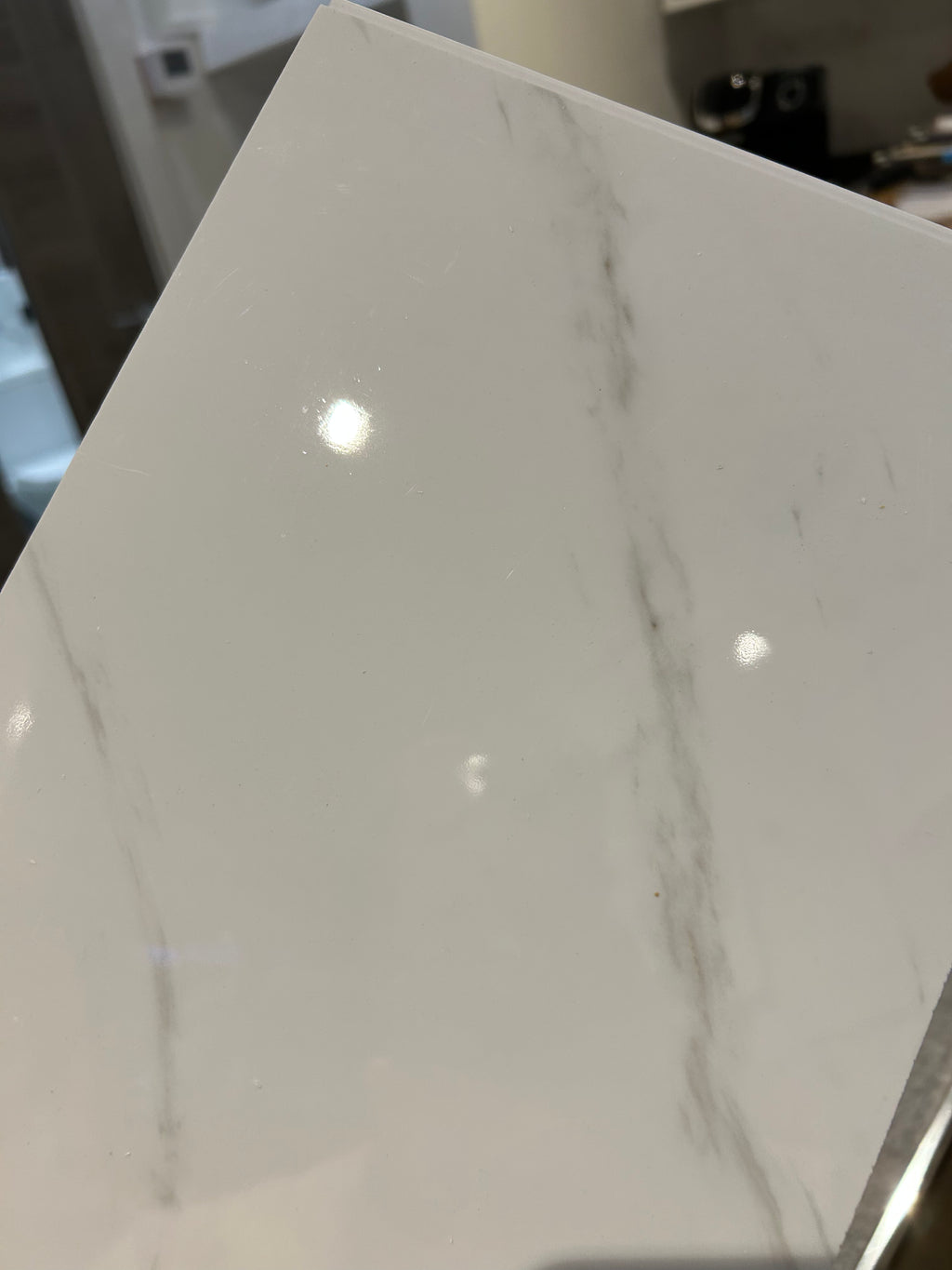 Maxi Shower Panel - Carrera White GLOSS|MATT