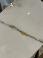 Maxi Shower Panel - Bianco Gold GLOSS