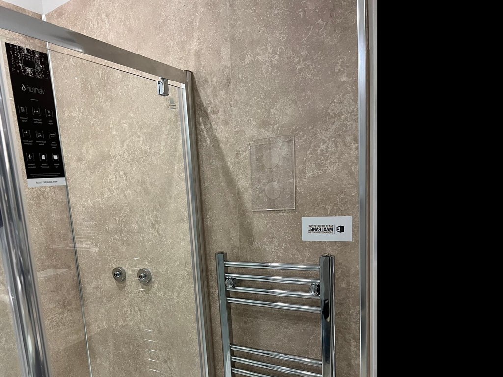 Maxi Shower Panel - Beige Stone MATT