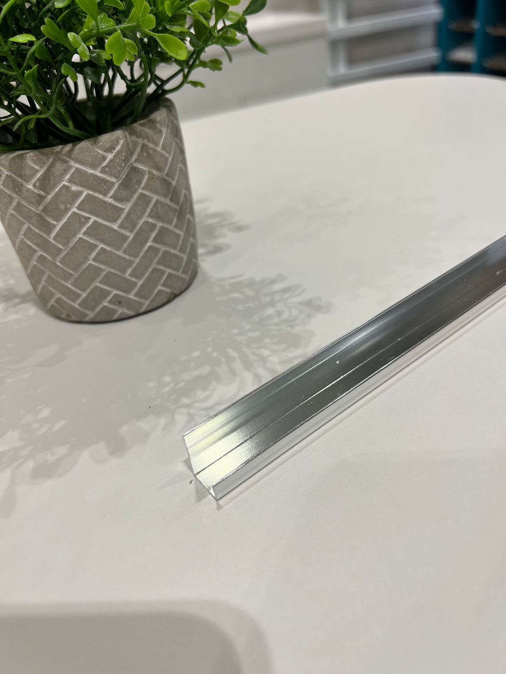Metal End Profile Trim - Bright Polished