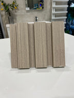 PVC Thermo-Slat Wall Panel - Ash Grey