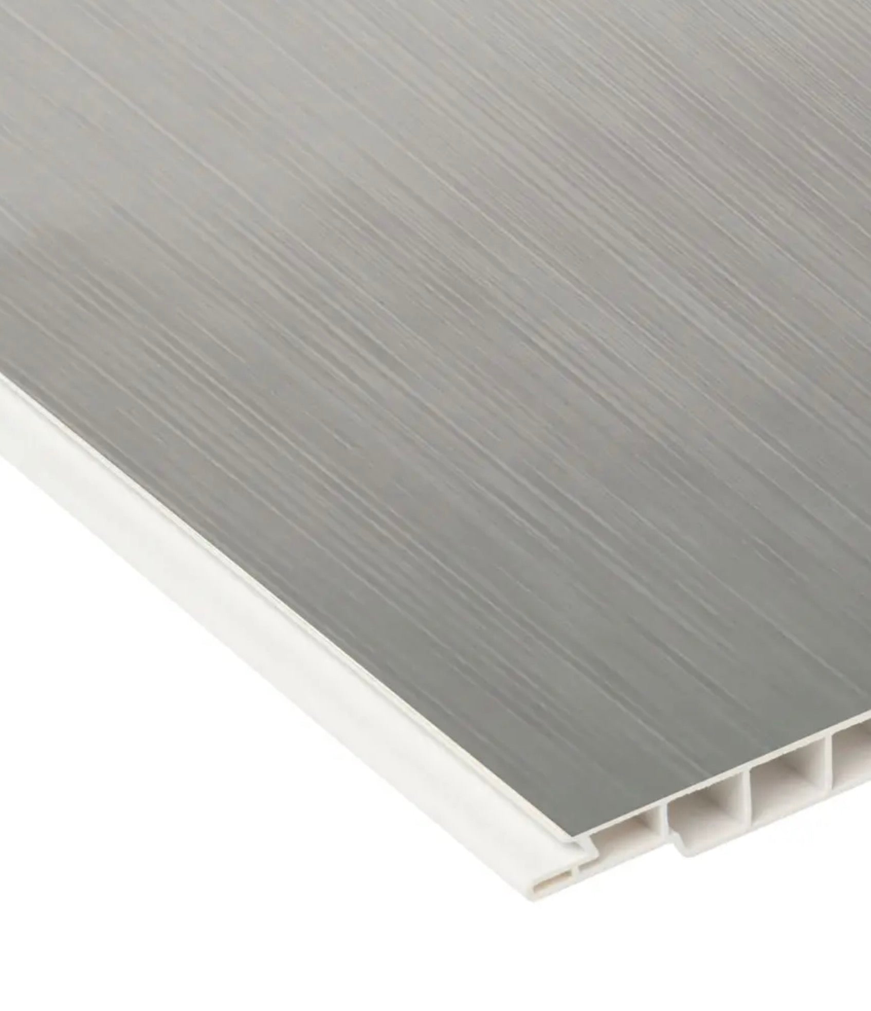 Ancona PVC wall panels - Brushed Grey