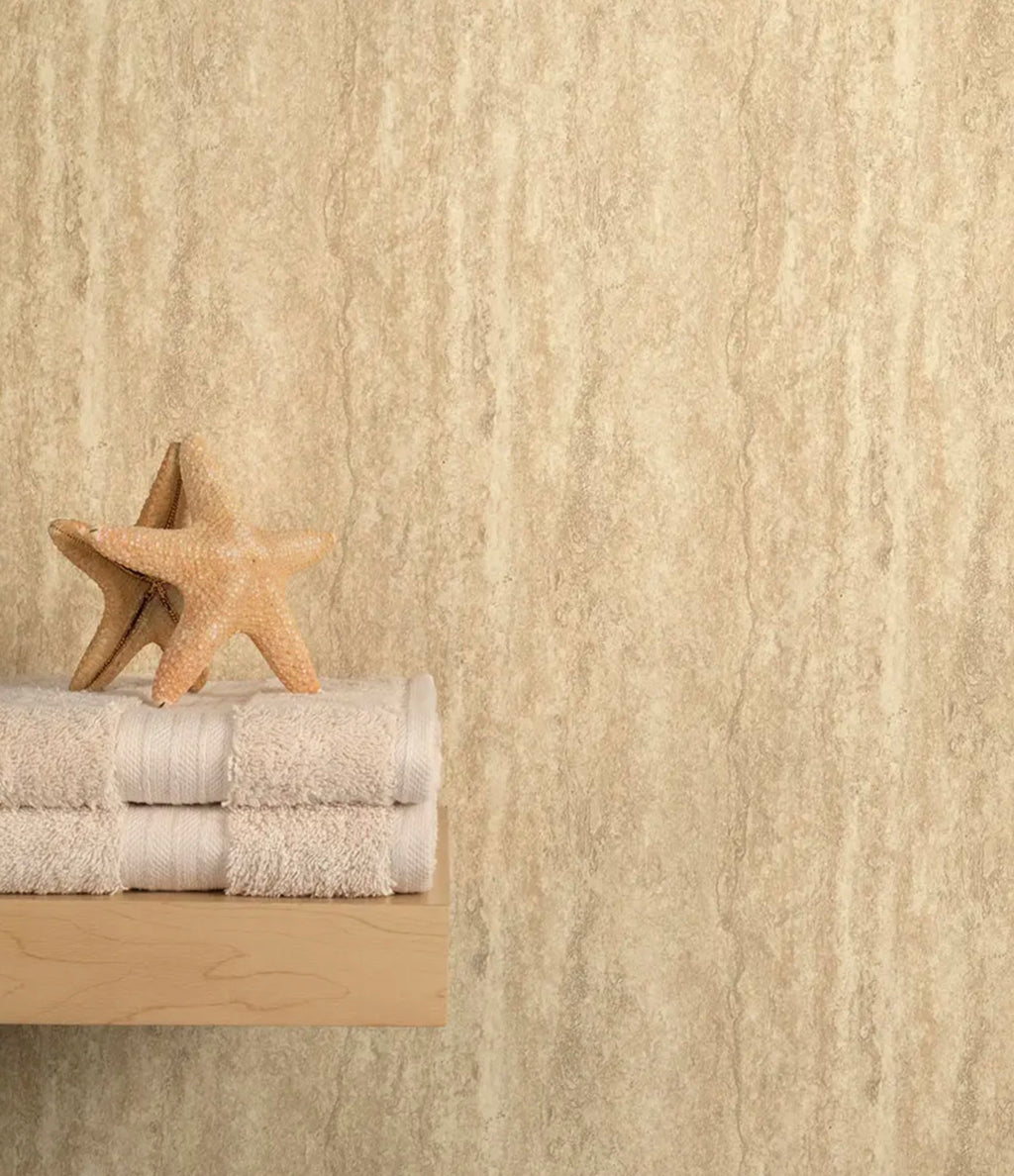 Ancona PVC wall panels - Travertine