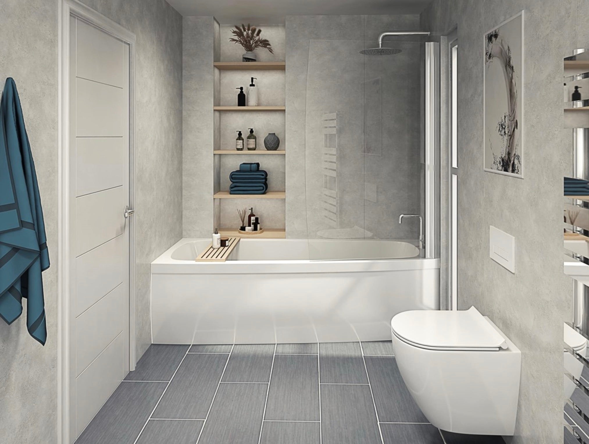 Perform Panel Origin Collection - Cloudy Marble