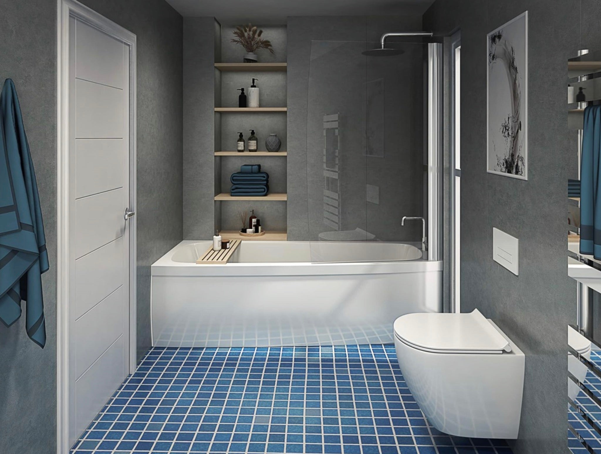 Perform Panel Origin Collection - Oyster Marble