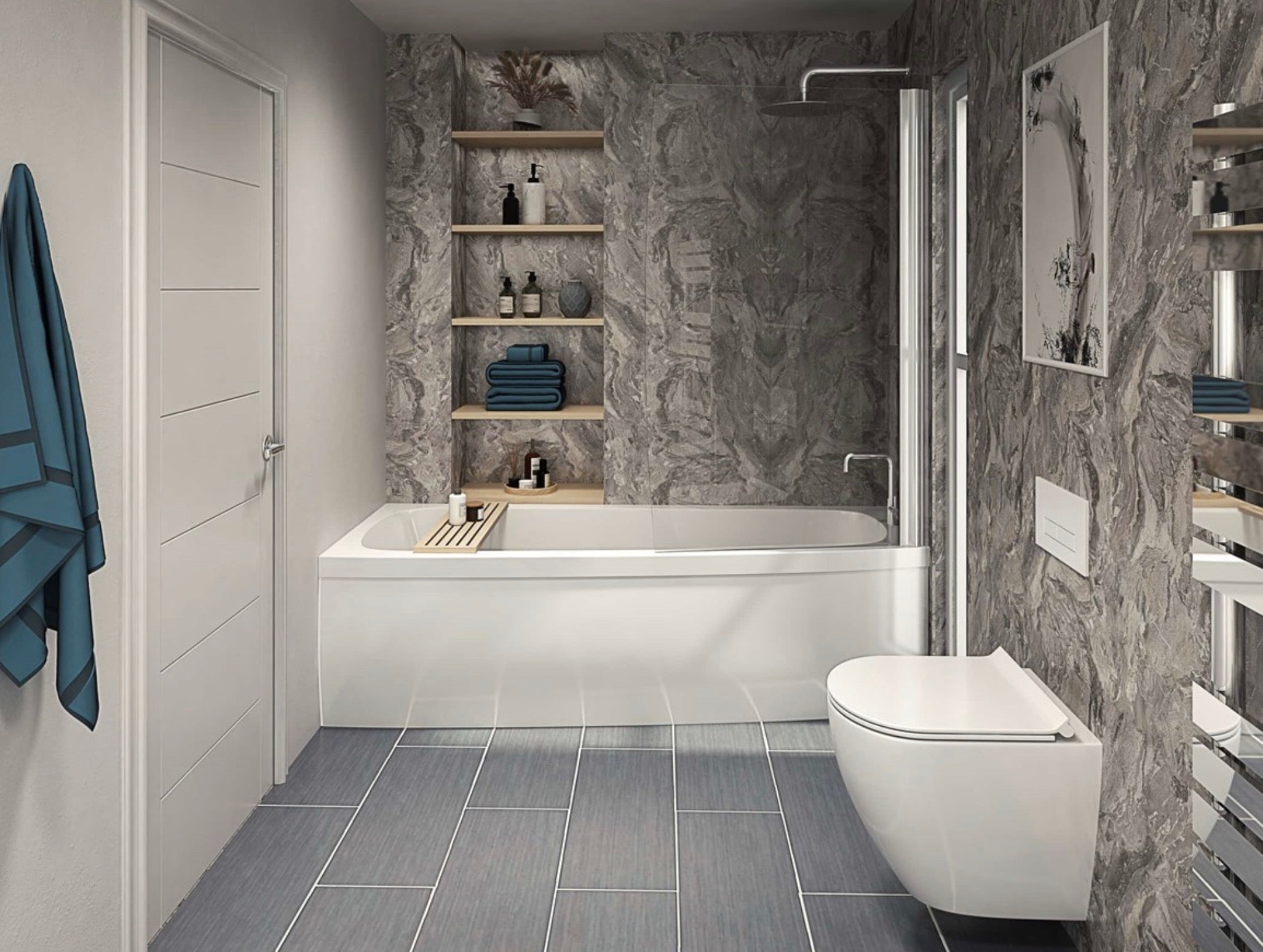 Perform Panel Origin Collection - Toffee Marble