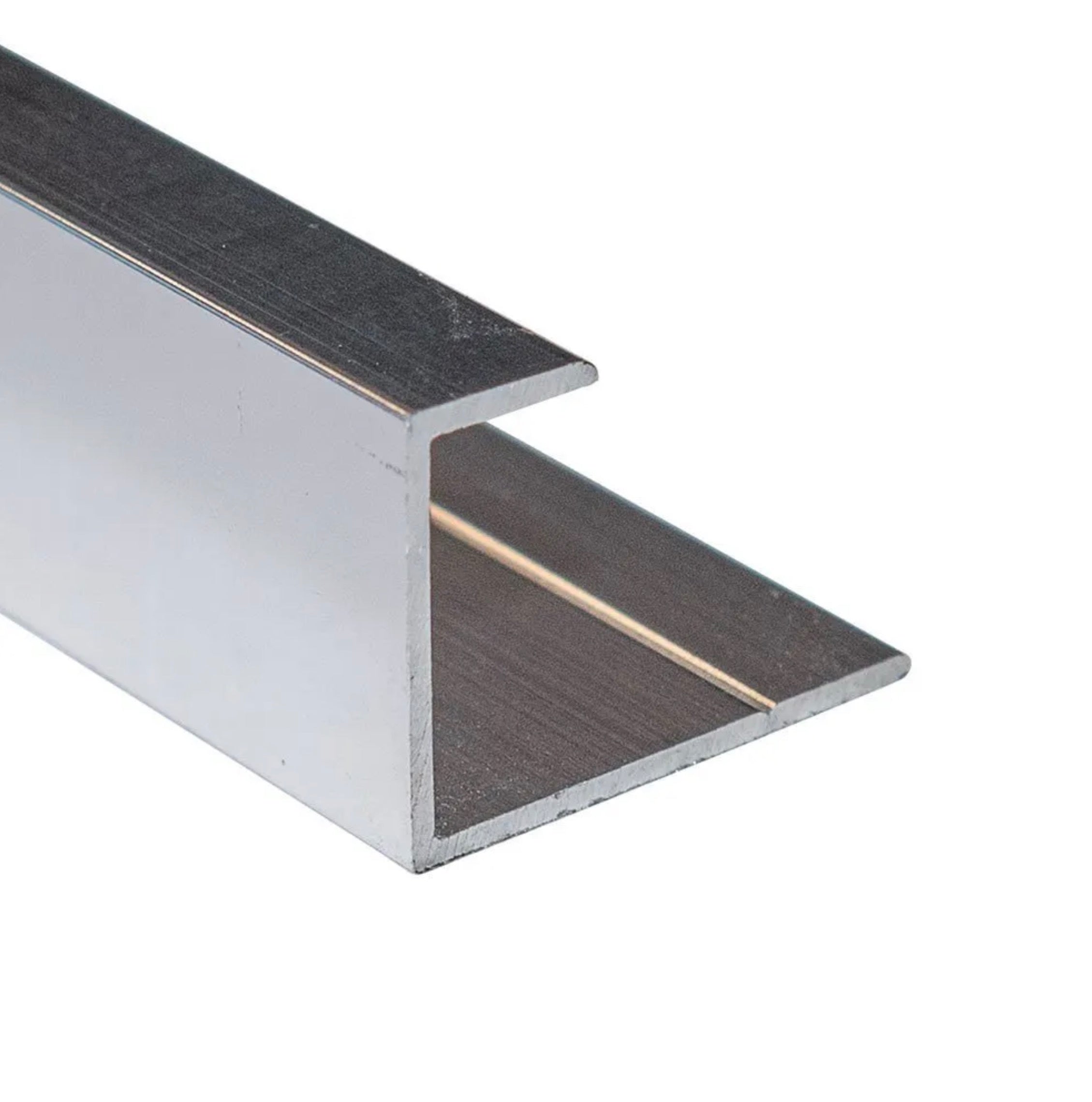Metal End Profile Trim - Bright Polished