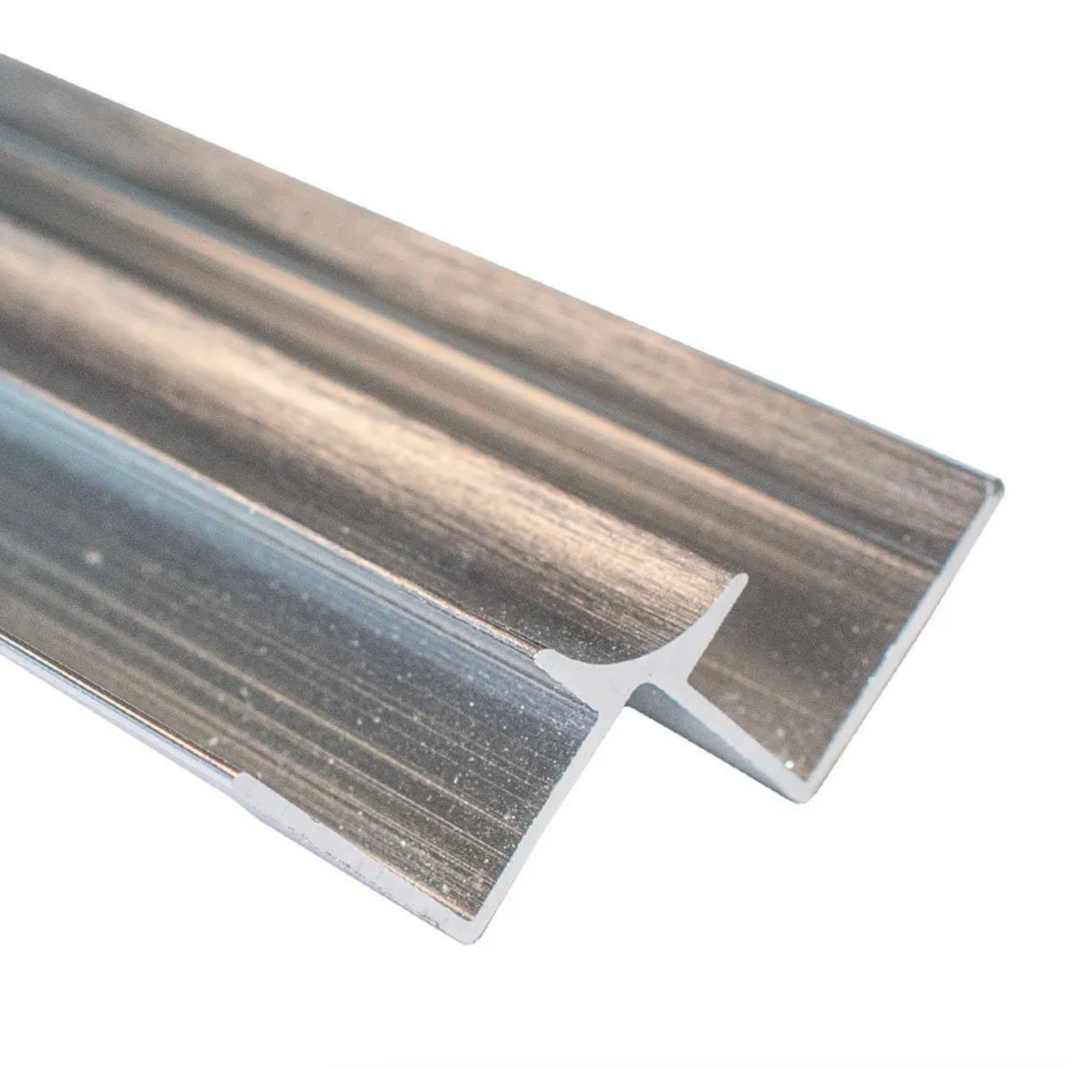 Metal Internal Corner Trim - Brushed Metal