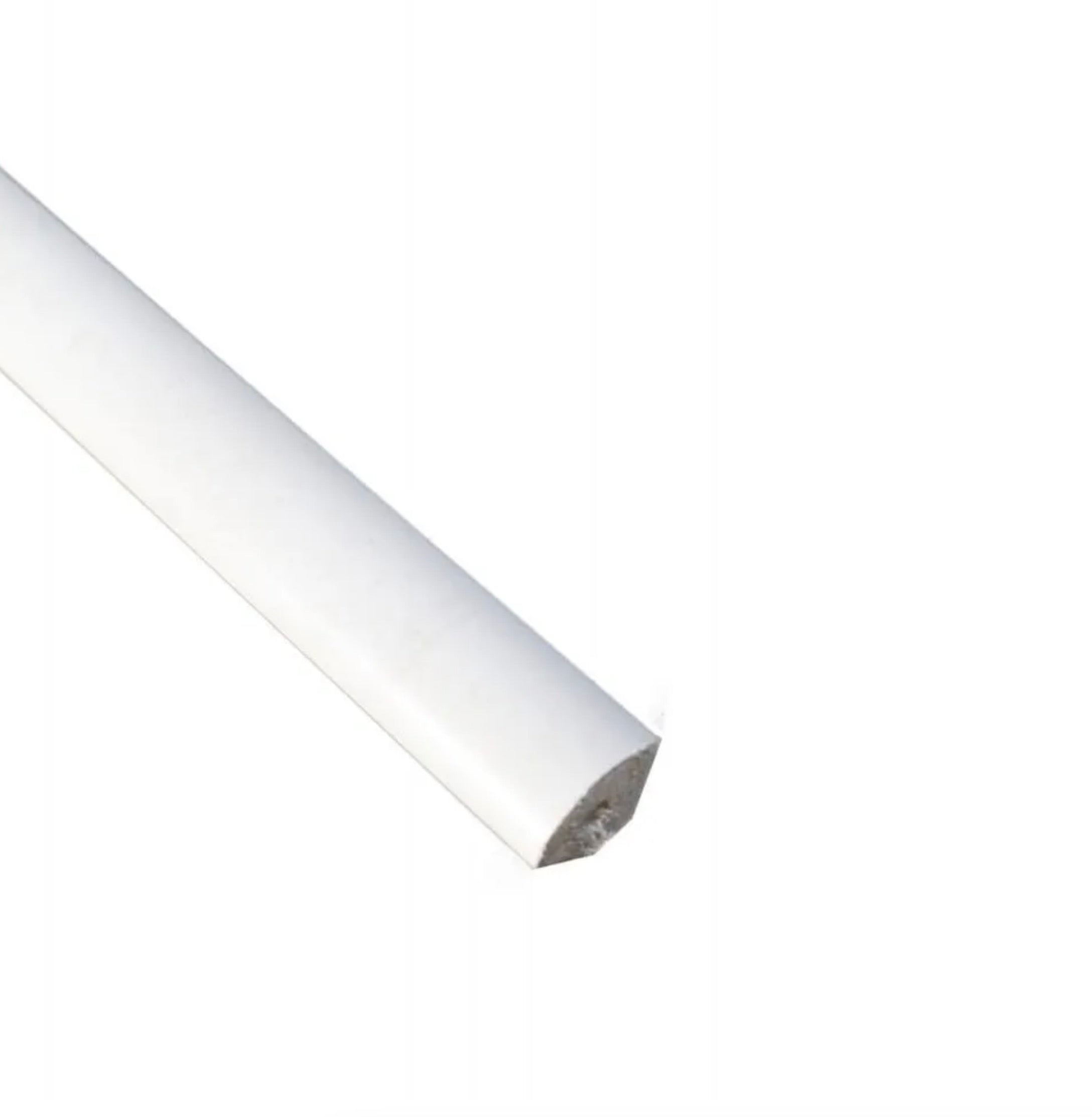 Plastic Trims - Quadrant 12.5mm - White