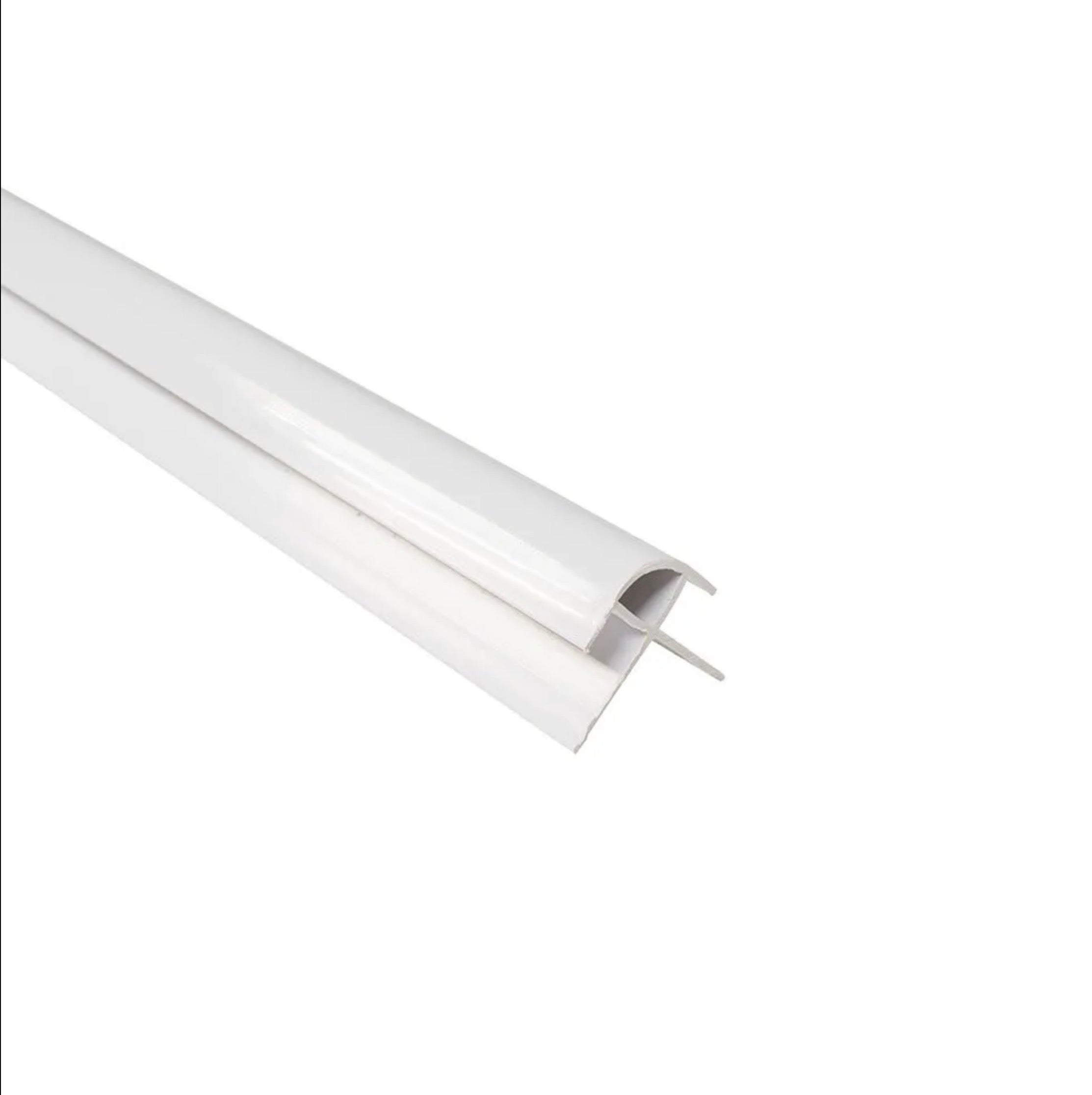 Plastic Trims - External Corner Trim - White