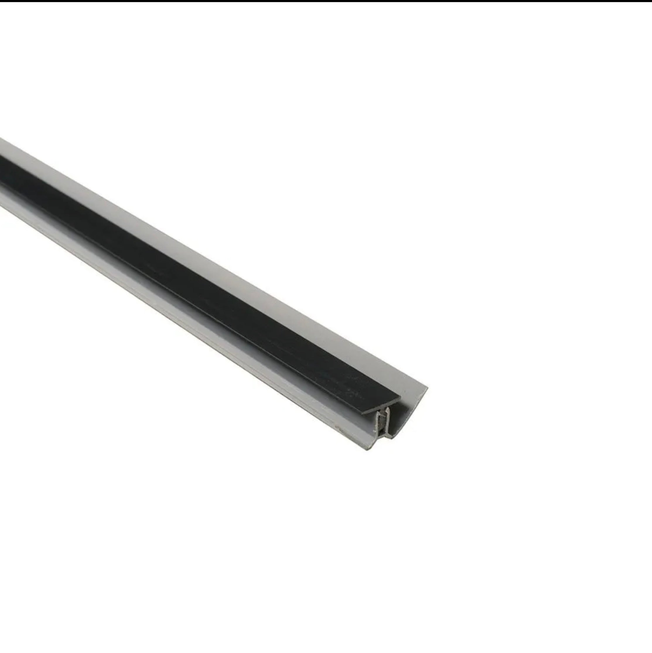 Plastic Trims - 2 Part End Profile 8mm – Black