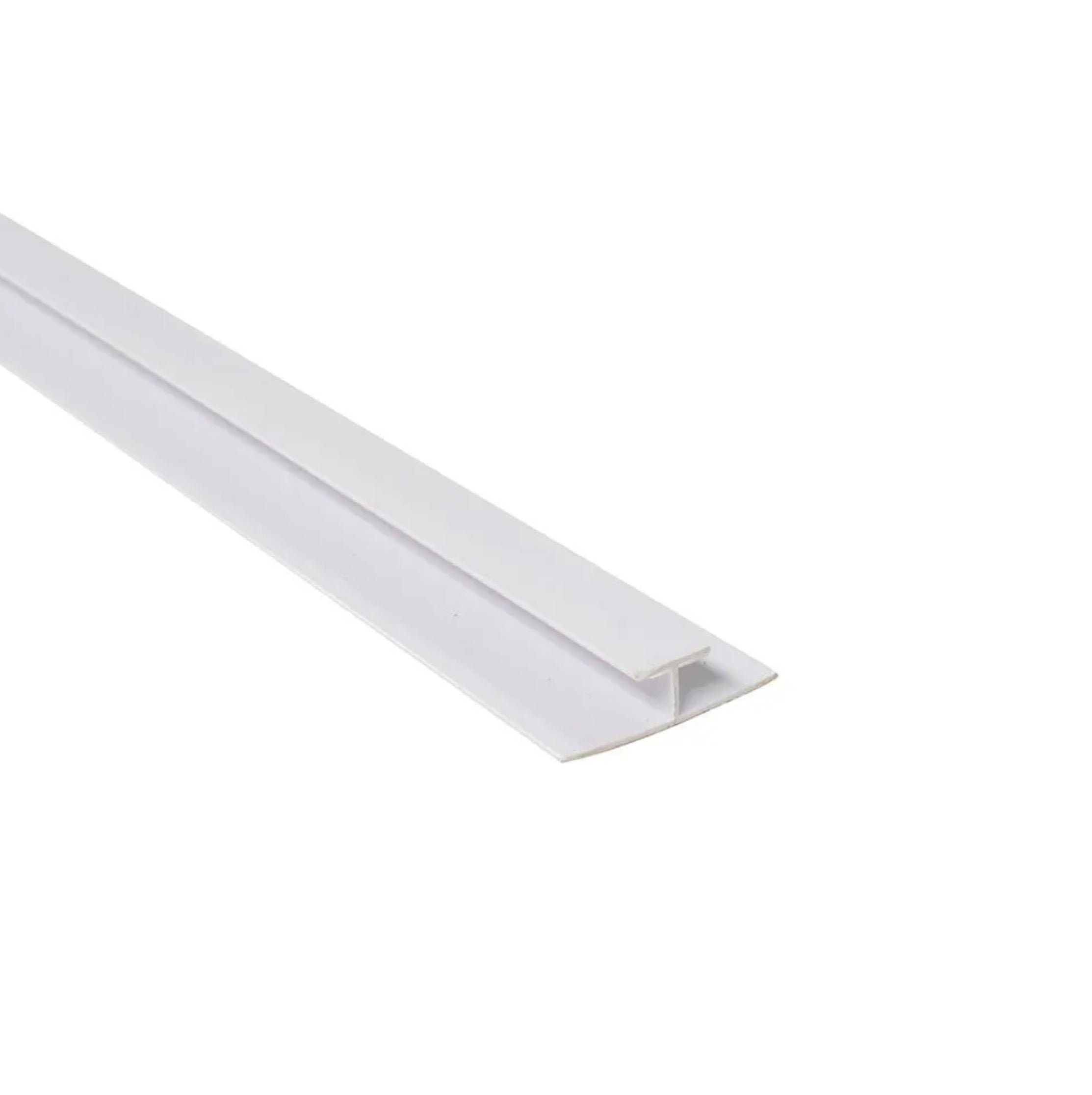 Plastic Trims - 10.5mm Mid joint - White