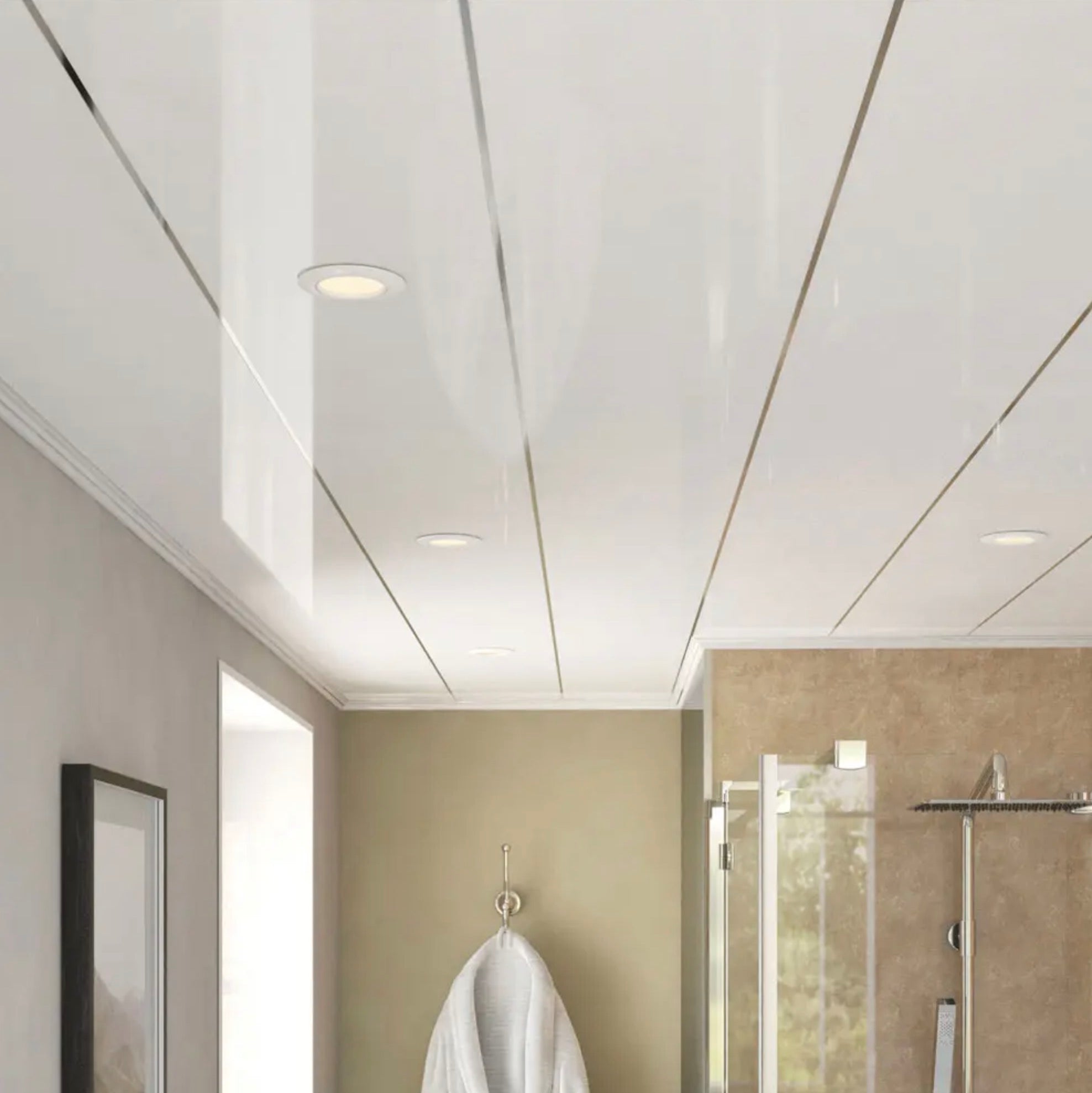 Ceiling Cladding - Single Chrome Gloss