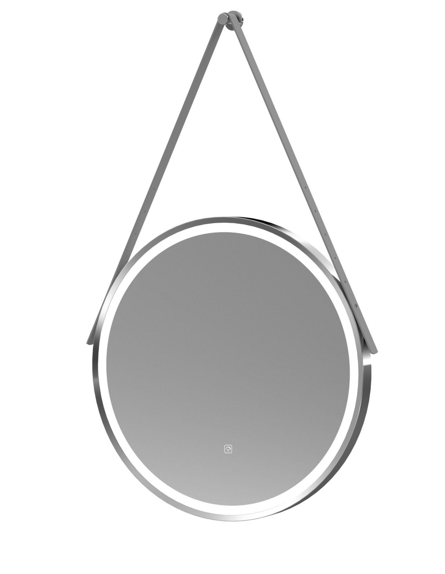 Mirrors - Salana Chrome Round Illuminated 600mm