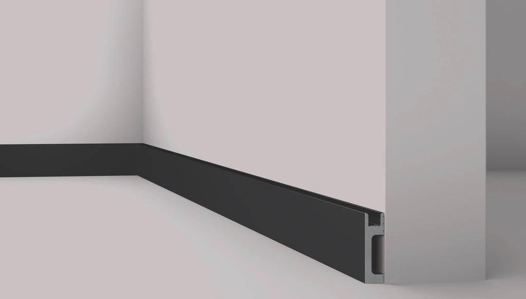 Skirting Boards - IL10 BLACK WALLSTYL