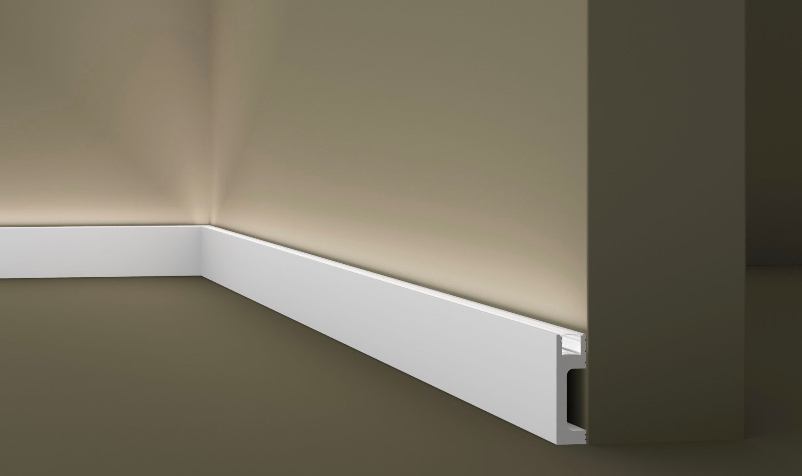 Skirting Boards With Lighting - IL10 WALLSTYL