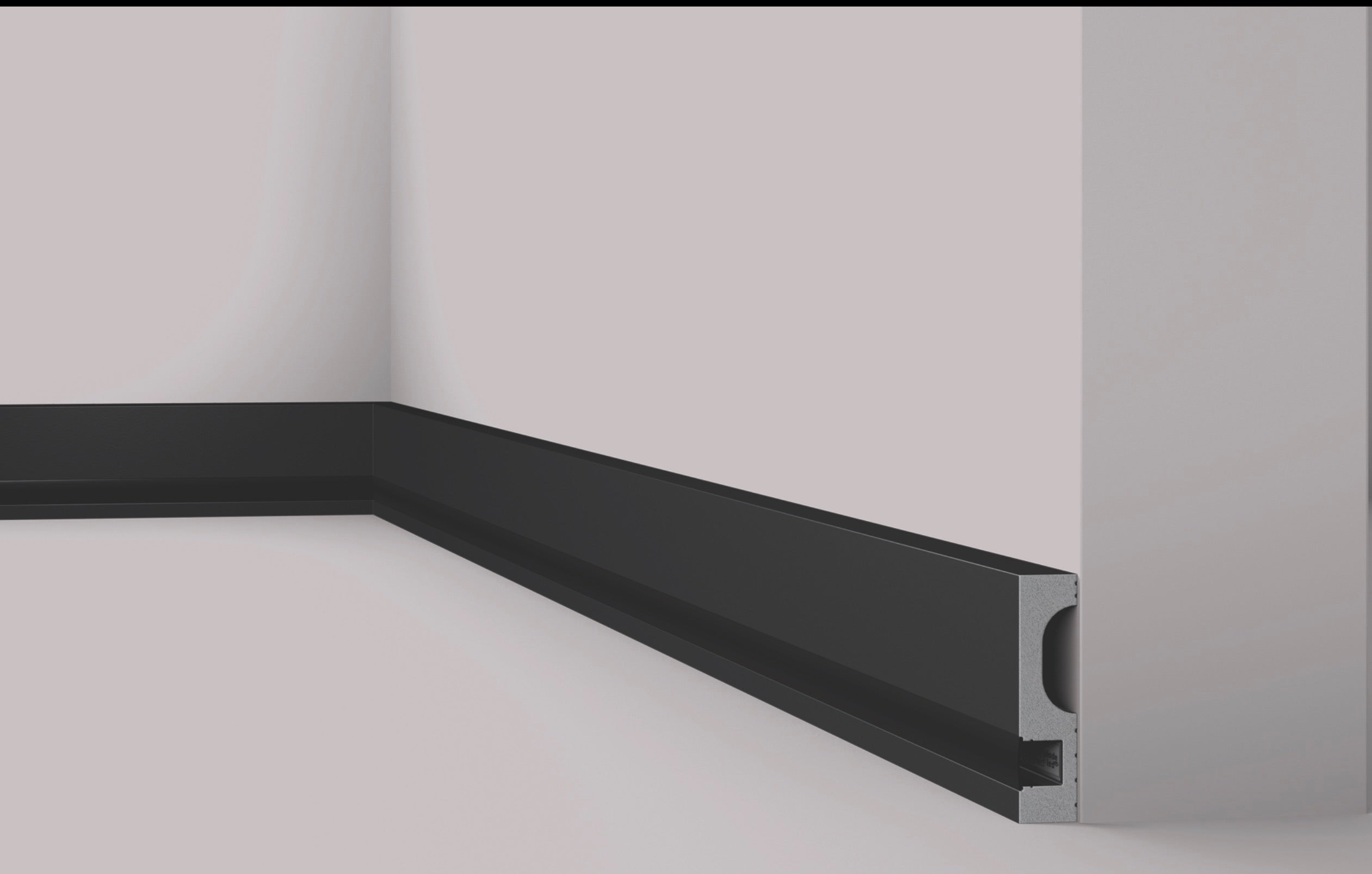 Skirting Boards - IL11 BLACK WALLSTYL