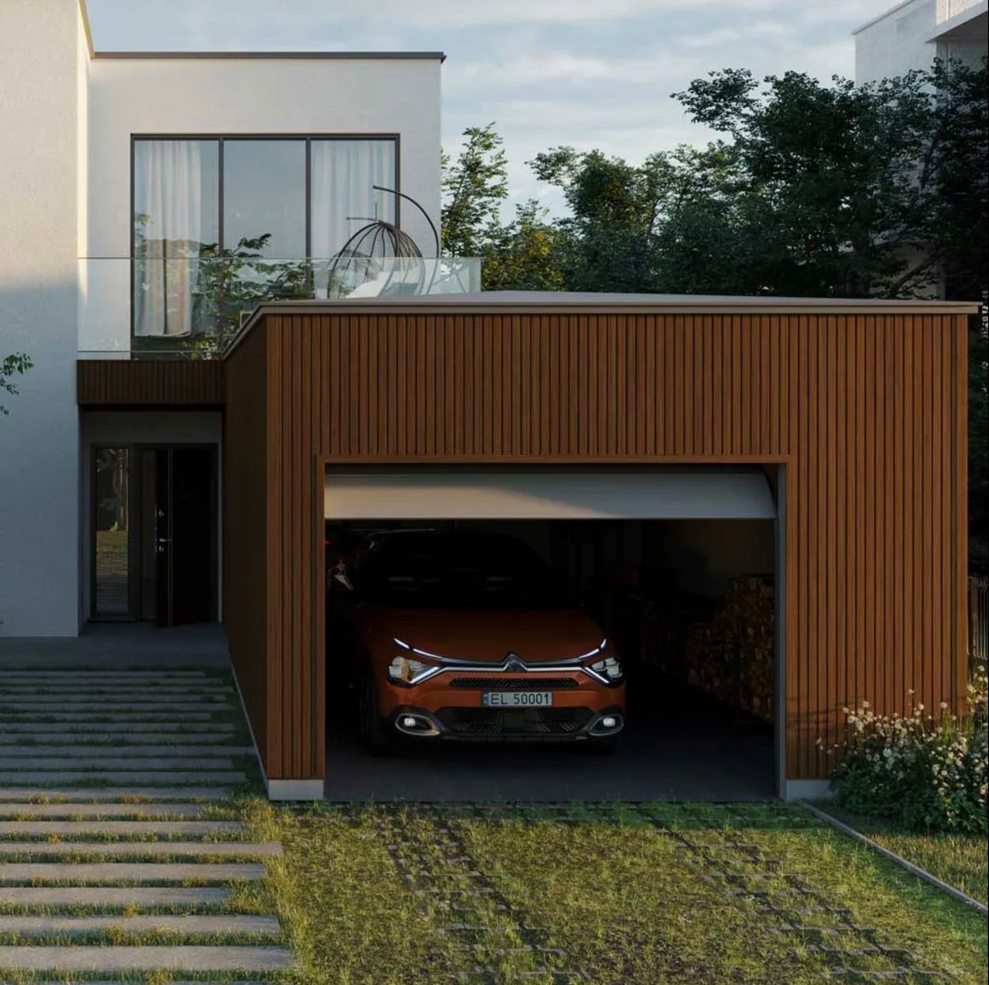 Fronto Cladding Vox Fronto Exterior Cladding - Walnut