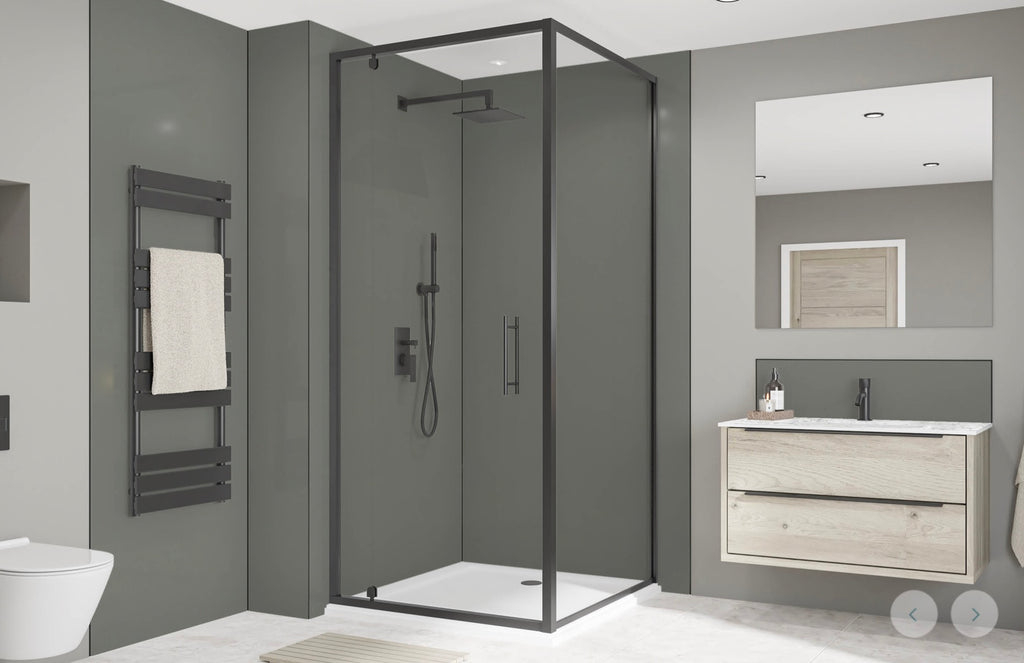Wetwall Alloy Solid Colour Collection - Battleship Grey | Matt