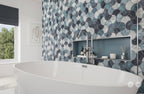 Wetwall Alloy Decor Colour Collection - Blue Scallop | Shell