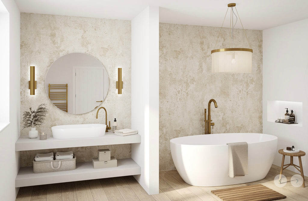 Wetwall Alloy Decor Colour Collection - Terra Light | Shell