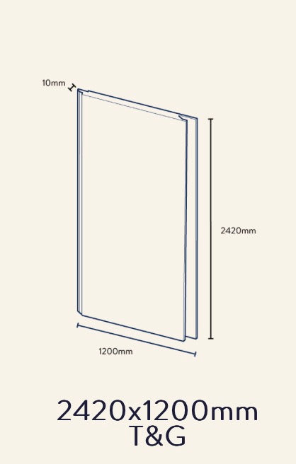 Wetwall Elite Stone & Concrete Collection - Quartzo Bianco | Gloss