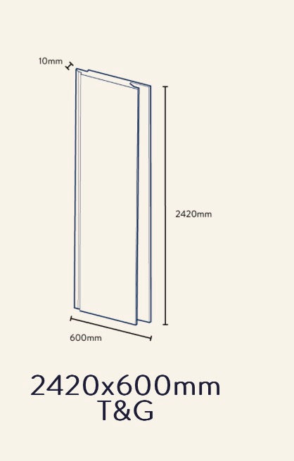 Wetwall Elite Stone & Concrete Collection - Quartzo Bianco | Gloss