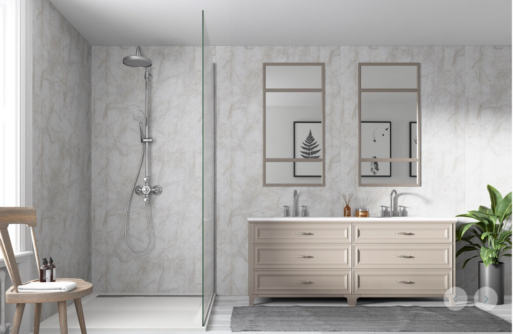 Wetwall Elite Marble Collection - Himalayan Marble | Shell