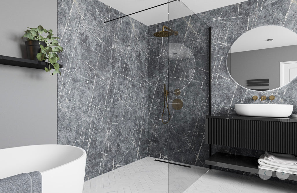 Wetwall Elite Marble Collection - Vienna Blue | Shell