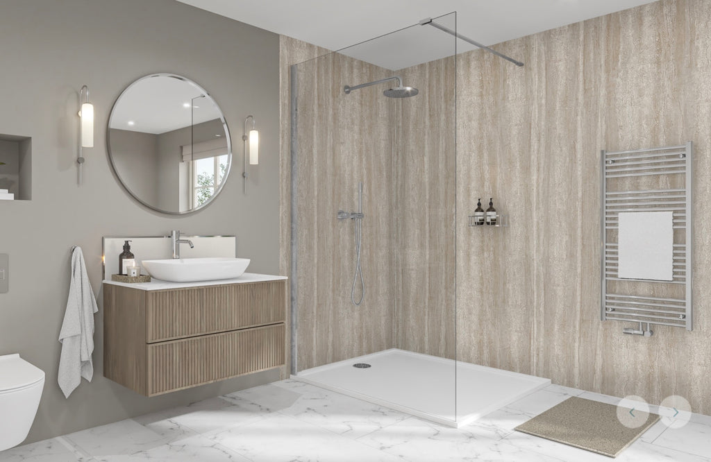 Wetwall Elite Marble Collection - Alpenina Marble | Shell