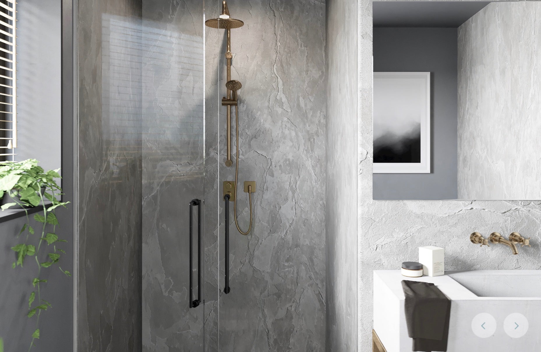 Wetwall Elite Stone & Concrete Collection - Scafell Slate | Stone