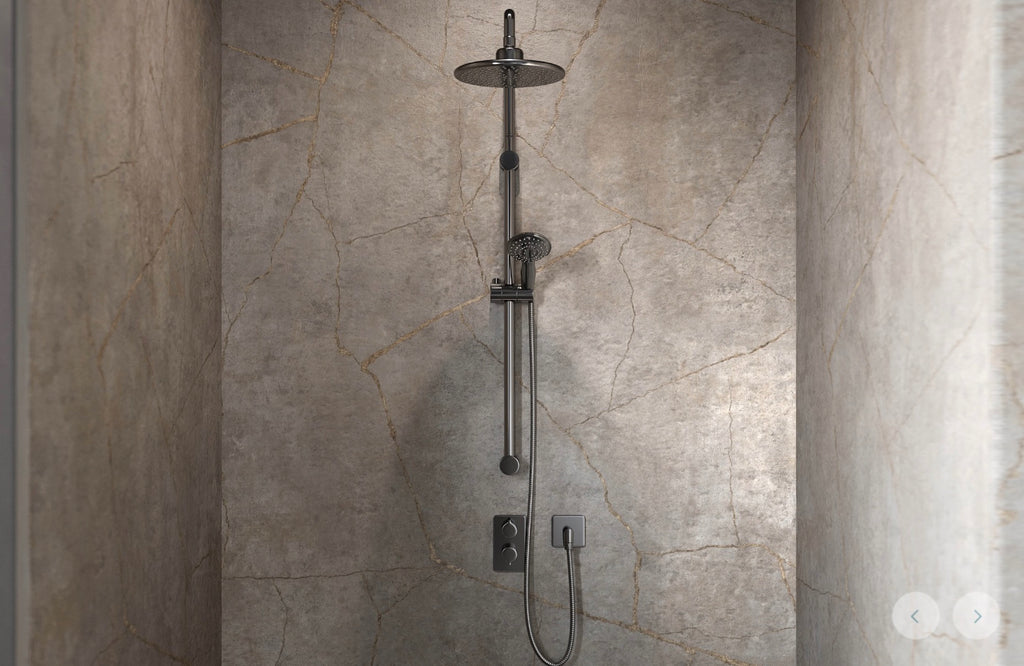 Wetwall Elite Stone & Concrete Collection - Gold Stone | Gloss