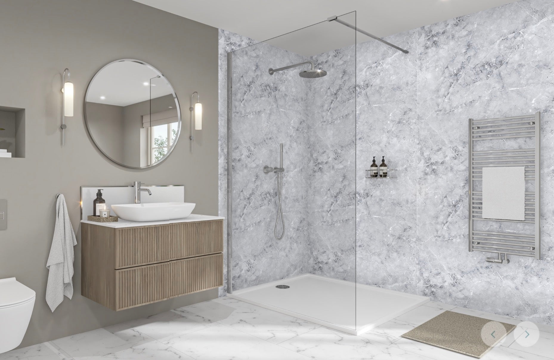 Wetwall Elite Stone & Concrete Collection - Fumo | Stone