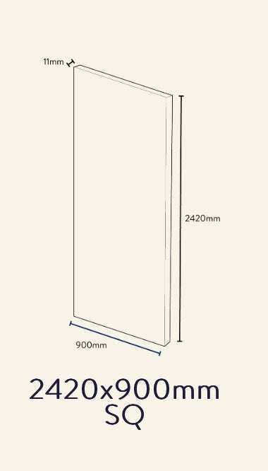 Wetwall Mermaid Marble Collection - Nero Marble | Matt