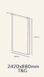 Wetwall Mermaid Stone & Concrete Collection - Platinum Stone | Matt