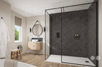Wetwall Mermaid Marble Collection - Nero Marble | Matt