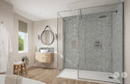 Wetwall Mermaid Stone & Concrete Collection - Platinum Stone | Matt