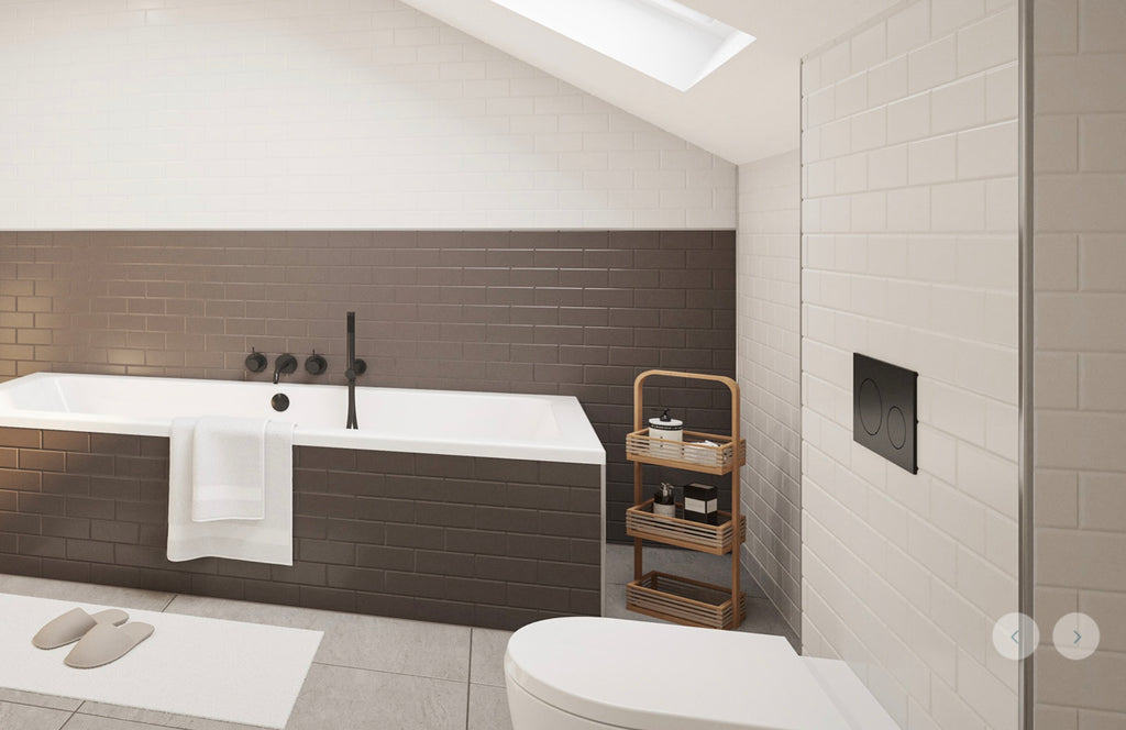 Wetwall Tile Collection - White Tile | Gloss