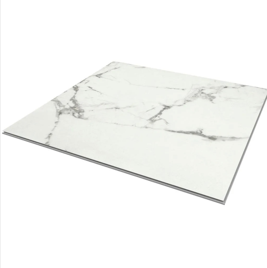 SPC Tile Flooring - Calacatta Snow